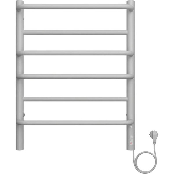 Полотенцесушитель электрический Terminus Евромикс П6 45х60 КС 903, белый матовый. Фото 1