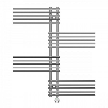 Полотенцесушитель электрический Terminus Европа П20 500х996, ТЭН HT-1 300W, левый/правый. Фото 1