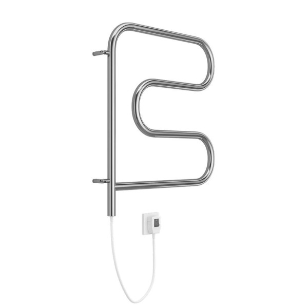 Полотенцесушитель электрический Terminus F-обр 50х50, поворотный. Фото 3