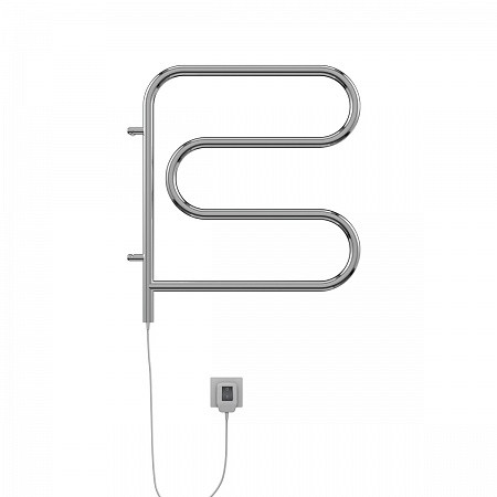 Полотенцесушитель электрический Terminus F-образный 600x600 поворотный. Фото 1
