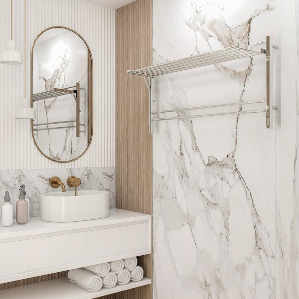 Полотенцесушитель электрический Terminus Горизонт П8 120х60. Фото 5