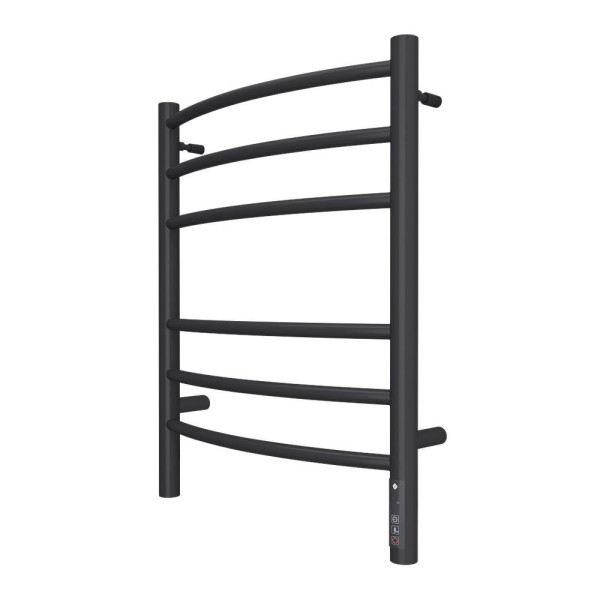 Полотенцесушитель электрический Terminus Классик П6 450х60 КС 905, черный. Фото 3