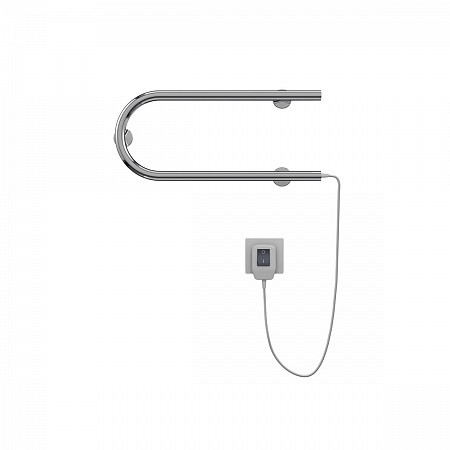 Полотенцесушитель электрический Terminus П-образный 500x200. Фото 1