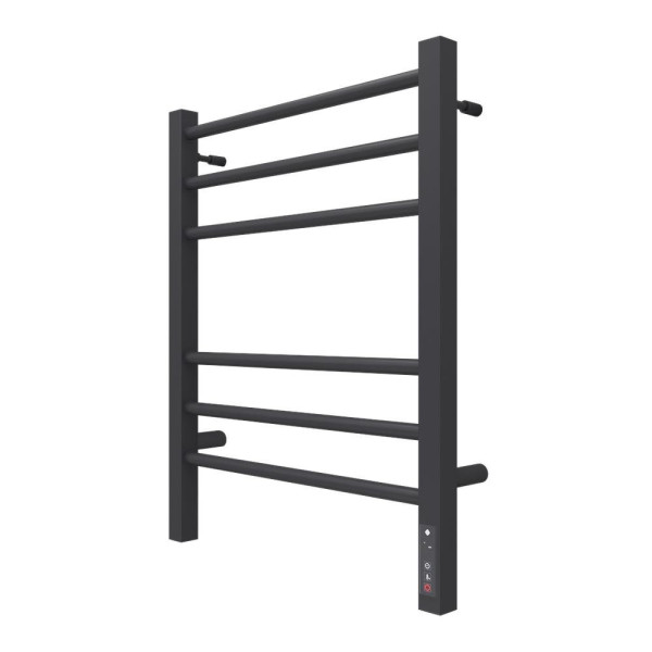 Полотенцесушитель электрический Terminus Сицилия П6 450х60 КС 905, черный. Фото 3