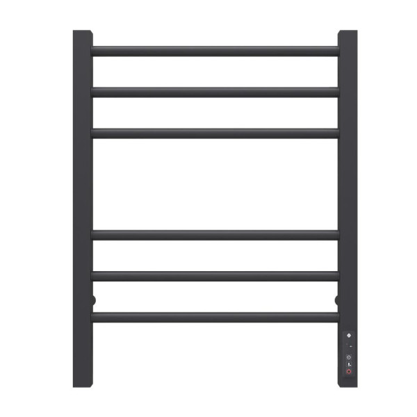 Полотенцесушитель электрический Terminus Сицилия П6 450х60 КС, черный муар. Фото 1