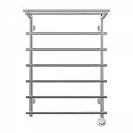 Полотенцесушитель электрический Terminus Ватра с полкой П7 500x696, ТЭН HT-1 300W, левый/правый. Фото 1