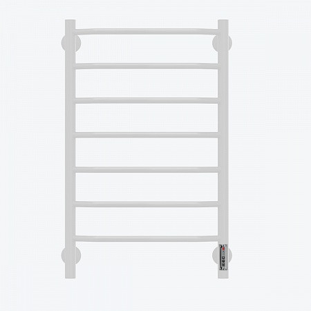 Полотенцесушитель электрический Terminus Виктория П7 450x750, белый (RAL 9003 матовый). Фото 1
