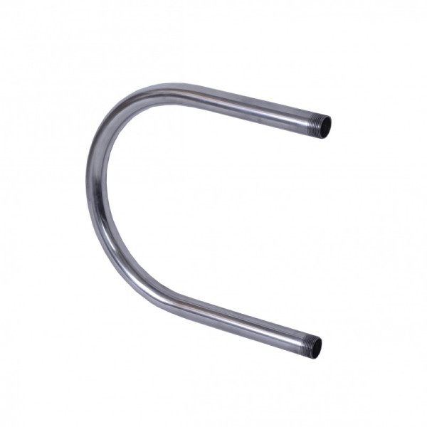 Полотенцесушитель П-обр 320х400 1" ТЕРА (нерж) ПСВ-81-01 п без компл (ПАКЕТ). Фото 1