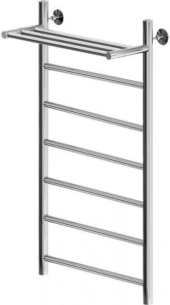 Полотенцесушитель водяной Aquanet Mauro 1000x500 с полкой. Фото 1