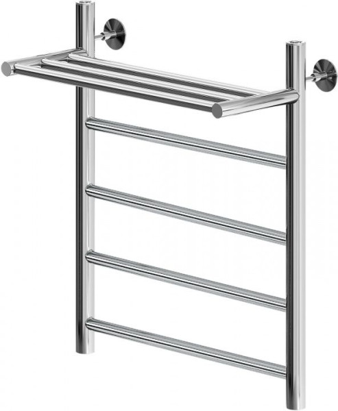 Полотенцесушитель водяной Aquanet Mauro 600x500 с полкой. Фото 1