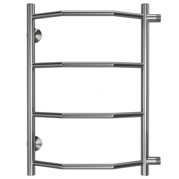 Полотенцесушитель водяной (боковое подключение) Stelmix 60x40 см, трапеция. Фото 1