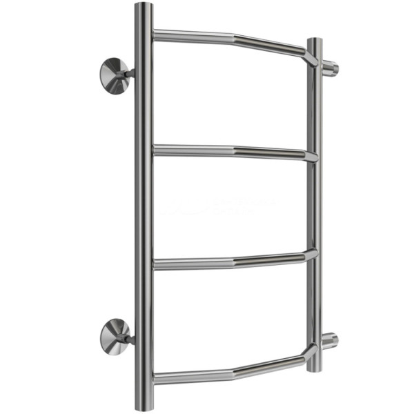 Полотенцесушитель водяной (боковое подключение) Stelmix 60x40 см, трапеция. Фото 3