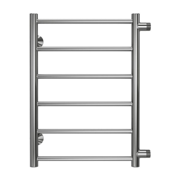 Полотенцесушитель водяной (боковое подключение) Terminus Аврора П6 40х60. Фото 1