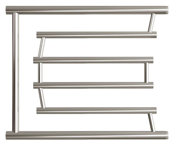 Полотенцесушитель водяной Двин форма лесенка 50х60, цвет Хром (4627106963679). Фото 1