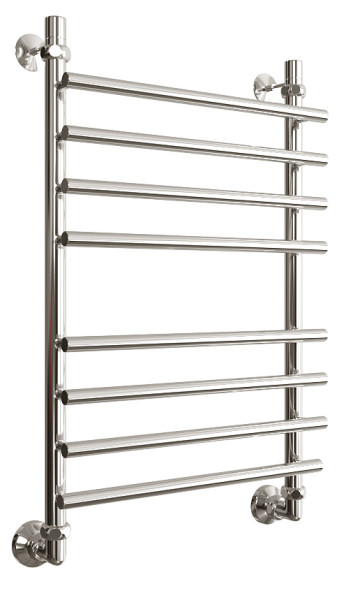 Полотенцесушитель водяной Двин форма лесенка 80х50, цвет Хром (4627106961880). Фото 1