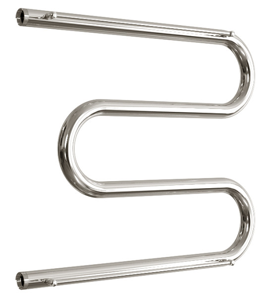 Полотенцесушитель водяной Двин форма М-образная 50х60, цвет Хром (4627086010806). Фото 1