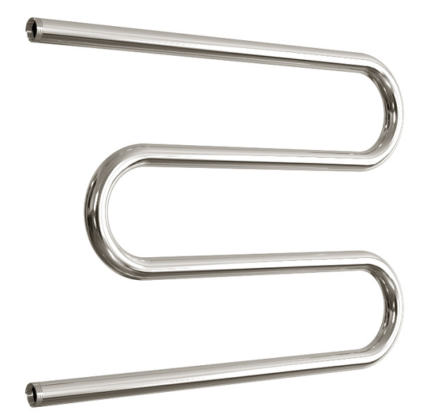 Полотенцесушитель водяной Двин форма М-образная 50х70, цвет Хром (4627086011223). Фото 1