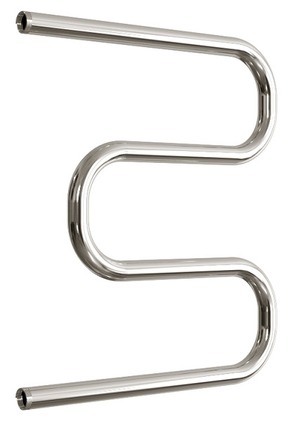 Полотенцесушитель водяной Двин форма М-образная 60х50, цвет Хром (4627086011278). Фото 1