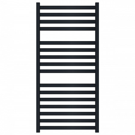 Полотенцесушитель водяной Lemark Bellario П16 LM68116BL 500x1100, черный. Фото 1