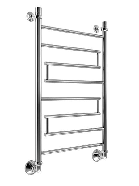 Полотенцесушитель водяной Маргроид Вид 1 Техно форма лесенка 80х50, цвет Хром (М00046748). Фото 1