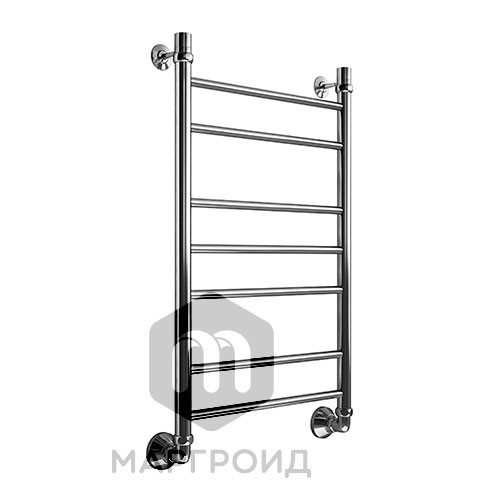 Полотенцесушитель водяной Маргроид Вид 10 форма лесенка 80х60, цвет Хром (B108060). Фото 1