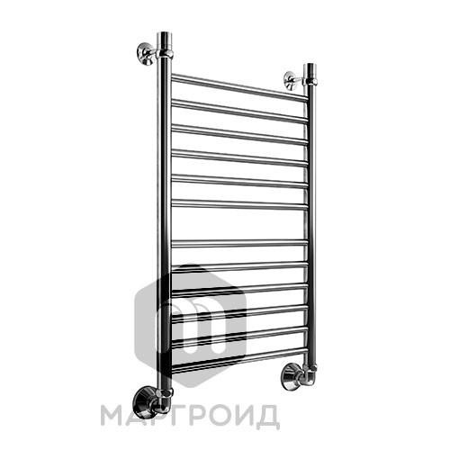 Полотенцесушитель водяной Маргроид Вид 10 Премиум форма лесенка 60х50, цвет Хром (B10П6050). Фото 1