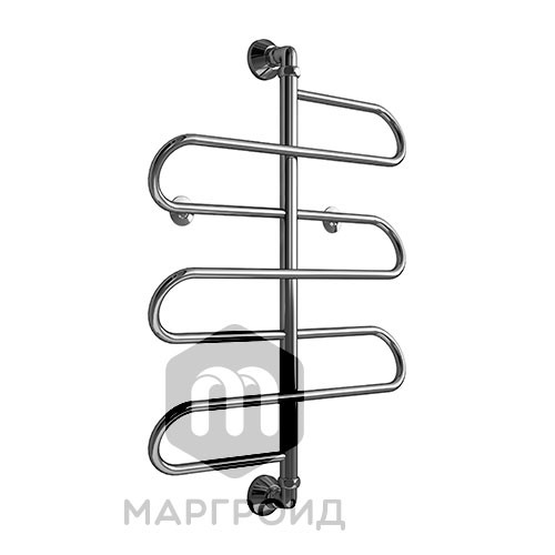 Полотенцесушитель водяной Маргроид Вид 15 форма лесенка 60х60, цвет Хром (B156060). Фото 1