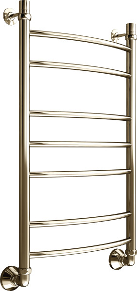 Полотенцесушитель водяной Маргроид Вид 5 форма лесенка 100х50, цвет Золото (B510050(золотовакуум)). Фото 1