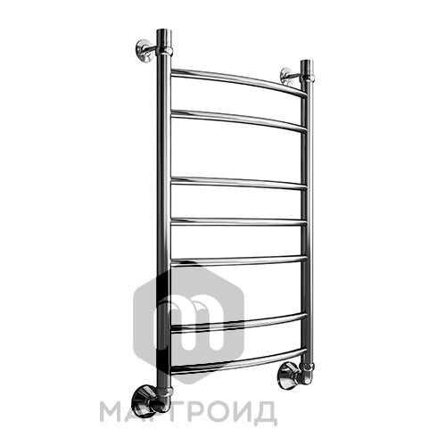Полотенцесушитель водяной Маргроид Вид 5 форма лесенка 50х50, цвет Хром (B55050). Фото 1