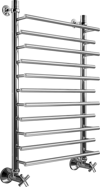 Полотенцесушитель водяной Маргроид Вид 67 Премиум форма лесенка 80х55, цвет Хром (B67П805055). Фото 1