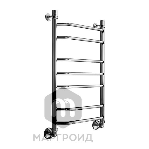 Полотенцесушитель водяной Маргроид Вид 7 форма лесенка 80х50, цвет Хром (B78050). Фото 1