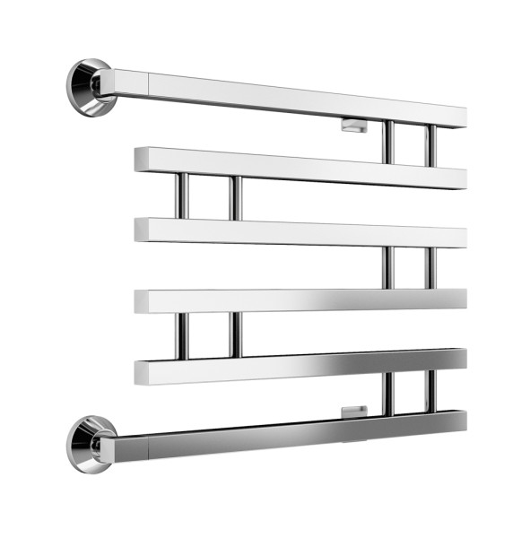 Полотенцесушитель водяной Маргроид Вид 70 форма лесенка 60х60, цвет Хром (B706060). Фото 1