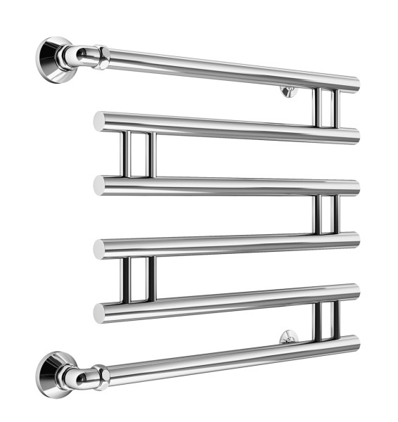 Полотенцесушитель водяной Маргроид Вид 74 форма фокстрот 50х60, цвет Хром (B745060). Фото 1