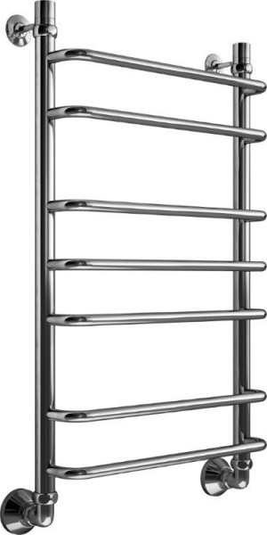 Полотенцесушитель водяной Маргроид Вид 9 форма лесенка 80х50, цвет Хром (B98050). Фото 1