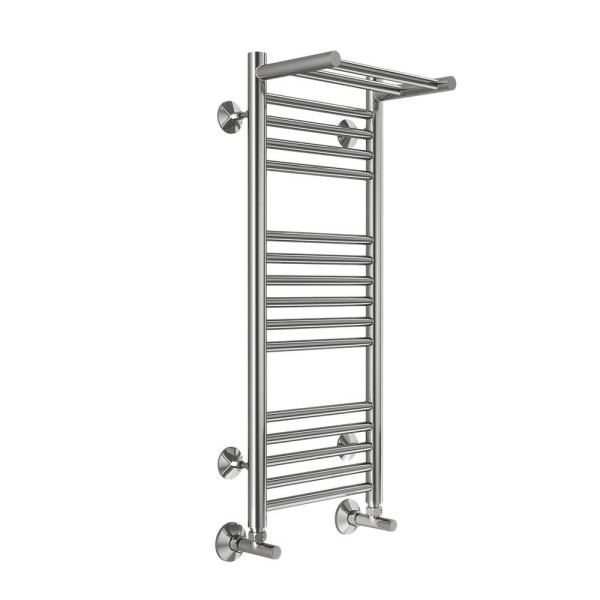 Полотенцесушитель водяной с полкой Terminus Аврора П16 30х80. Фото 3