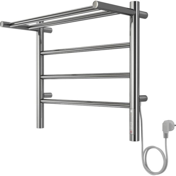 Полотенцесушитель водяной с полкой Terminus Аврора П4 50х45. Фото 3