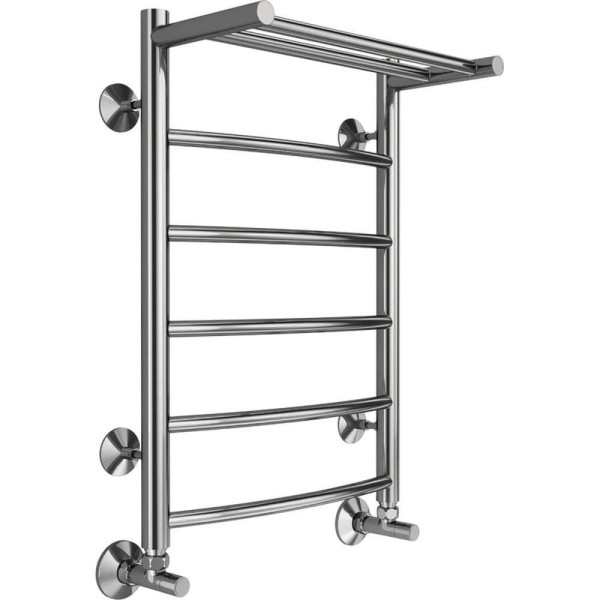 Полотенцесушитель водяной с полкой Terminus Классик П6 40х60. Фото 3