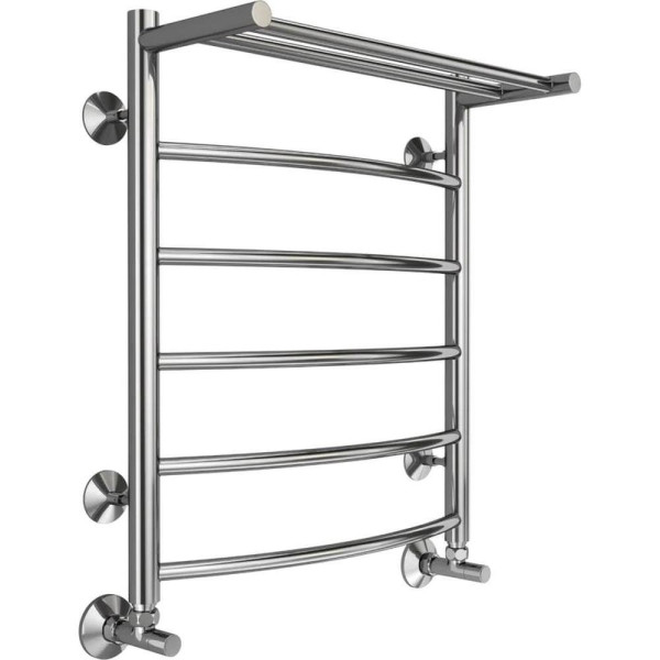 Полотенцесушитель водяной с полкой Terminus Классик П6 50х60. Фото 3