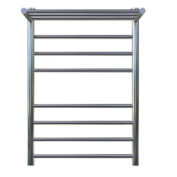 Полотенцесушитель водяной с полочкой (лесенка) Тругор Аспект НК 2 П 80х50 см (без углов). Фото 3