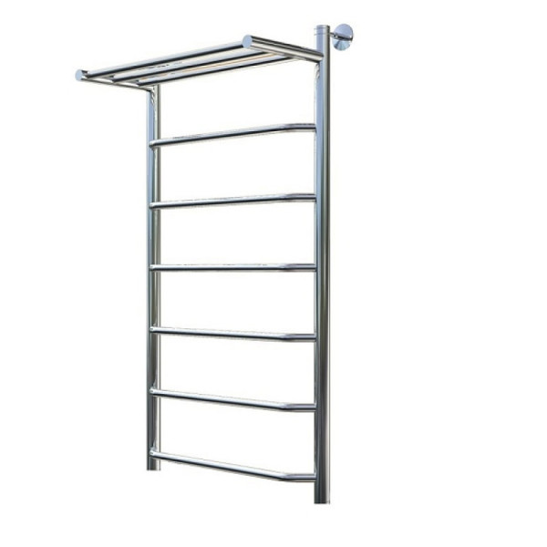 Полотенцесушитель водяной с полочкой (лесенка) Тругор Браво НК 1 П 100х50 см (без углов). Фото 1