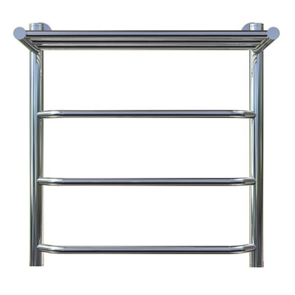 Полотенцесушитель водяной с полочкой (лесенка) Тругор Браво НК 1 П 60х50 см (без углов). Фото 3