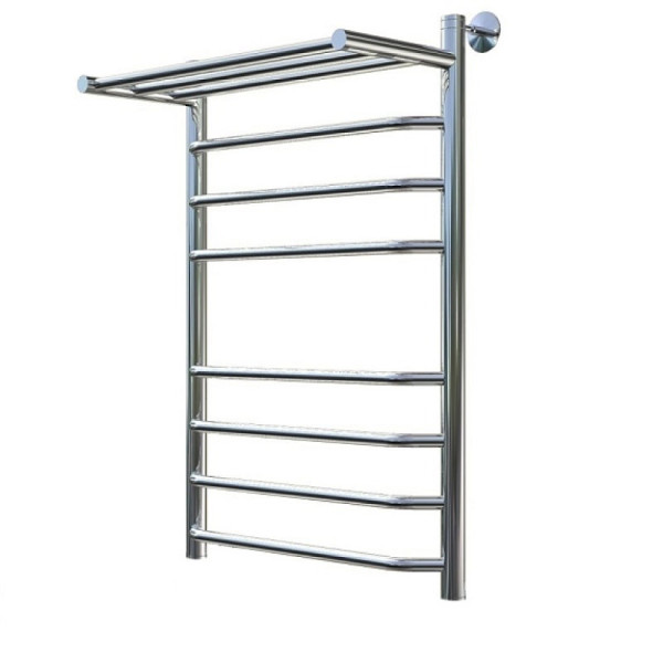 Полотенцесушитель водяной с полочкой (лесенка) Тругор Браво НК 2 П 80х50 см (без углов). Фото 1