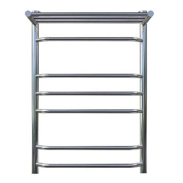 Полотенцесушитель водяной с полочкой (лесенка) Тругор Браво НК 3 П 80х60 см (без углов). Фото 3