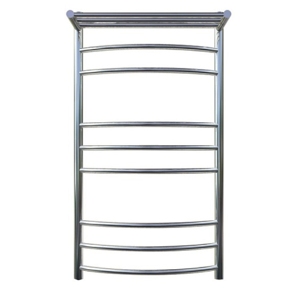 Полотенцесушитель водяной с полочкой (лесенка) Тругор Приоритет НК 3 П 100х50 см (без углов). Фото 3