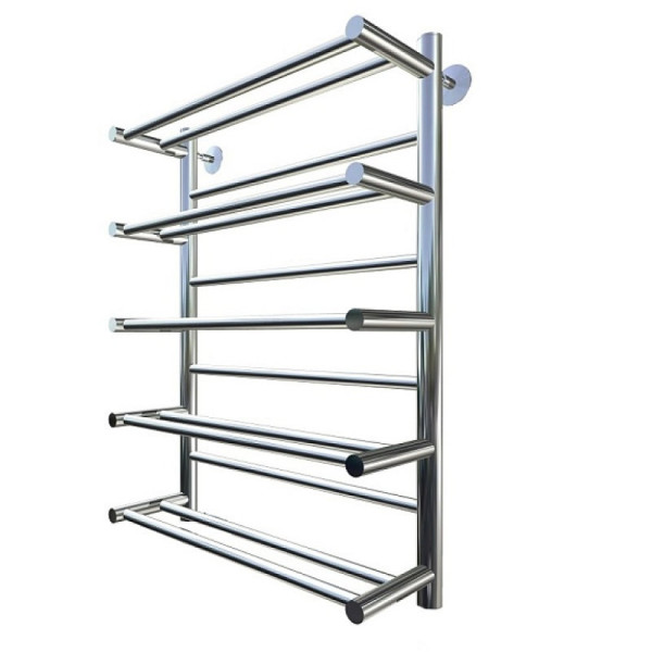 Полотенцесушитель водяной с полочкой (лесенка) Тругор Вертикаль НК П 80х50 см (без углов). Фото 1