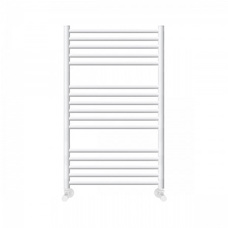 Полотенцесушитель водяной Terminus Аврора П16 450x778, белый (RAL 9016 глянец). Фото 1