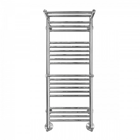 Полотенцесушитель водяной Terminus Аврора П20 400x1010 с двумя полками. Фото 1