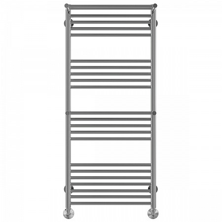 Полотенцесушитель водяной Terminus Аврора П22 500x1200 с двумя полками. Фото 1