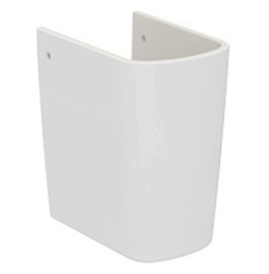 Полупъедестал для раковин deal Standard TESI с крепежом, белый (T033401). Фото 1