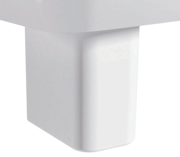 Полупьедестал для раковины Allen Brau Infinity 4.21009.20 белый глянец. Фото 1